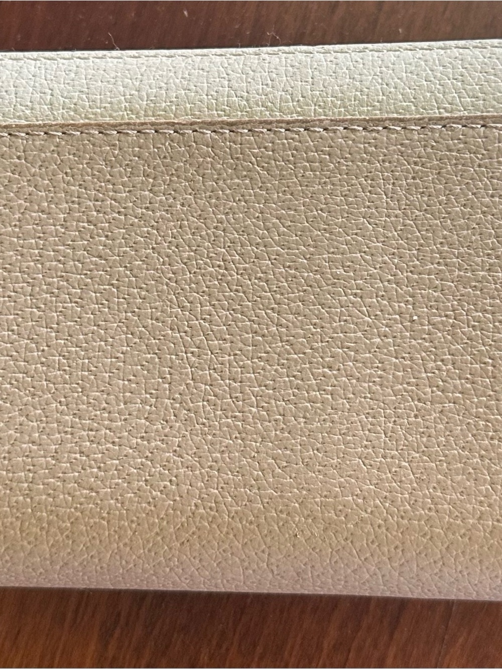 kate spade Two-Tone Cream and Tan Leather Wallet - Picture 4 of 11